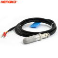 Sintered stainless steel protection cover industrial 4-20ma temperature and humidity sensor probe